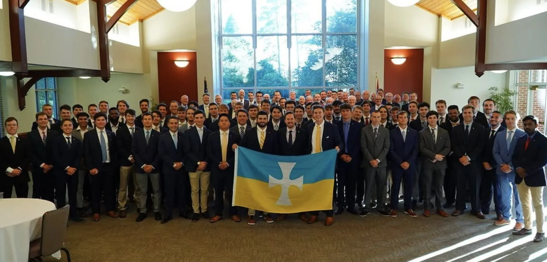 Group photo of Epsilon Zeta brothers, 2023